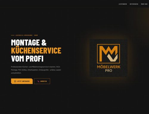 MöbelWerk Pro Aachen – Neue Website