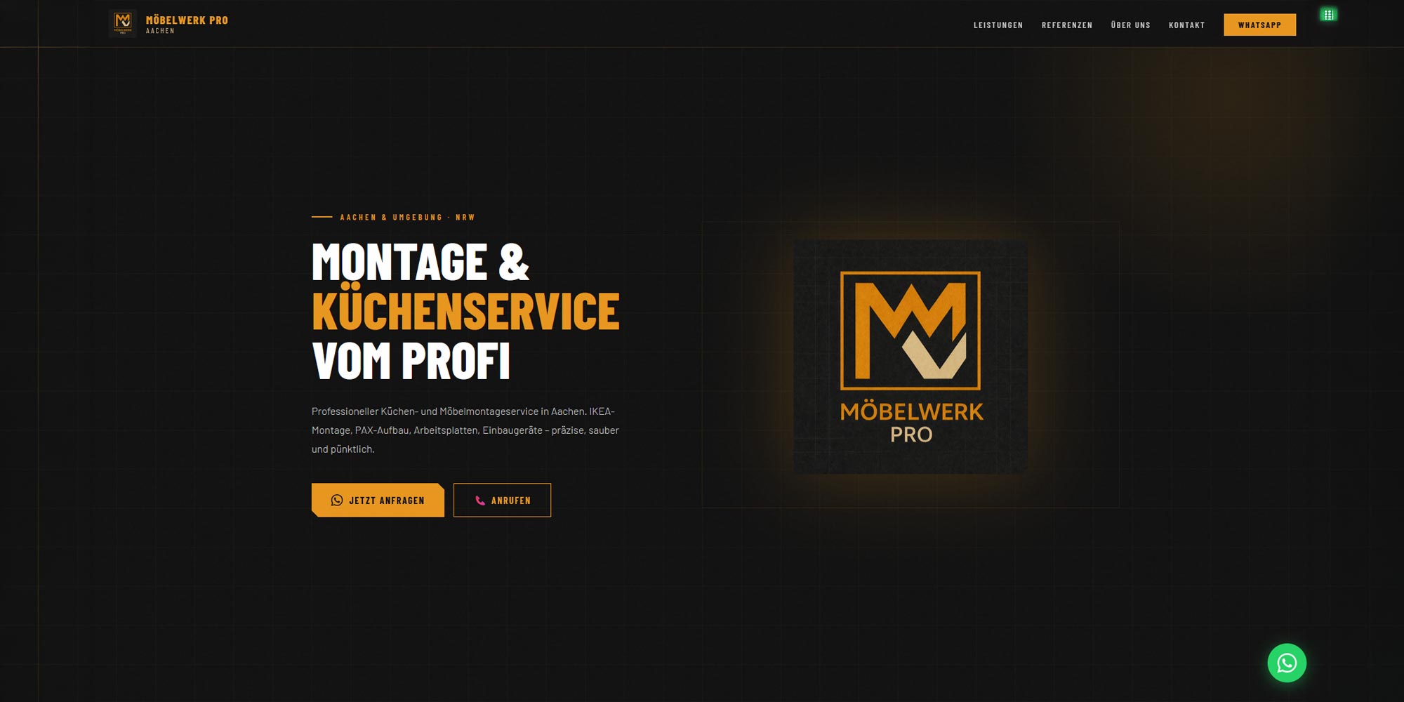 MöbelWerk Pro Aachen – Neue Website